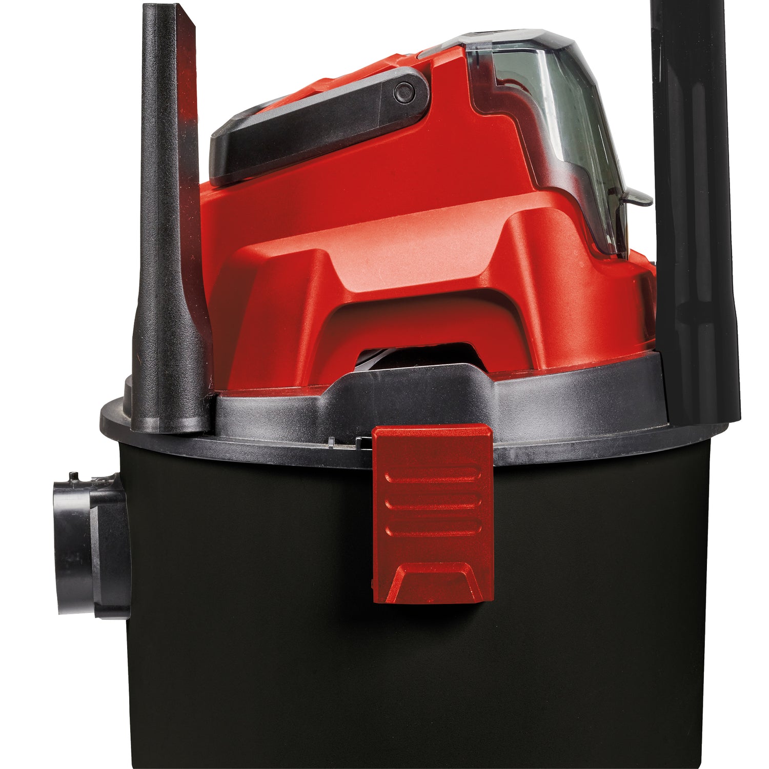 Aspirator umed/uscat pe acumulator Einhell TC-VC 18/15 Li-Solo Power X-Change (18 V, recipient 15 l, 4 role, suport pentru accesorii, incl. diverse filtre, fara acumulator