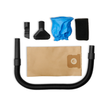 Aspirator umed/uscat pe acumulator Einhell TE-VC 18/10 Li-Solo Power X-Change 18 V, rezervor de 10 L, incl. furtun de 2 m, duza pentru spatii inguste/perie + duza pentru tapiterie/universala, fara acumulator