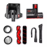 Aspirator vertical fara fir Einhell TE-SV 18/270 Li BL-Solo PXC,18 V, Brushless, 270 mbar, fara sac, 3 moduri de putere, sistem de filtrare in 3 etape, incl. accesorii, fara baterie - imagine 2
