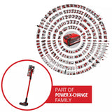 Aspirator vertical fara fir Einhell TE-SV 18/270 Li BL-Solo PXC,18 V, Brushless, 270 mbar, fara sac, 3 moduri de putere, sistem de filtrare in 3 etape, incl. accesorii, fara baterie - imagine 3