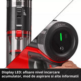 Aspirator vertical fara fir Einhell TE-SV 18/270 Li BL-Solo PXC,18 V, Brushless, 270 mbar, fara sac, 3 moduri de putere, sistem de filtrare in 3 etape, incl. accesorii, fara baterie - imagine 9