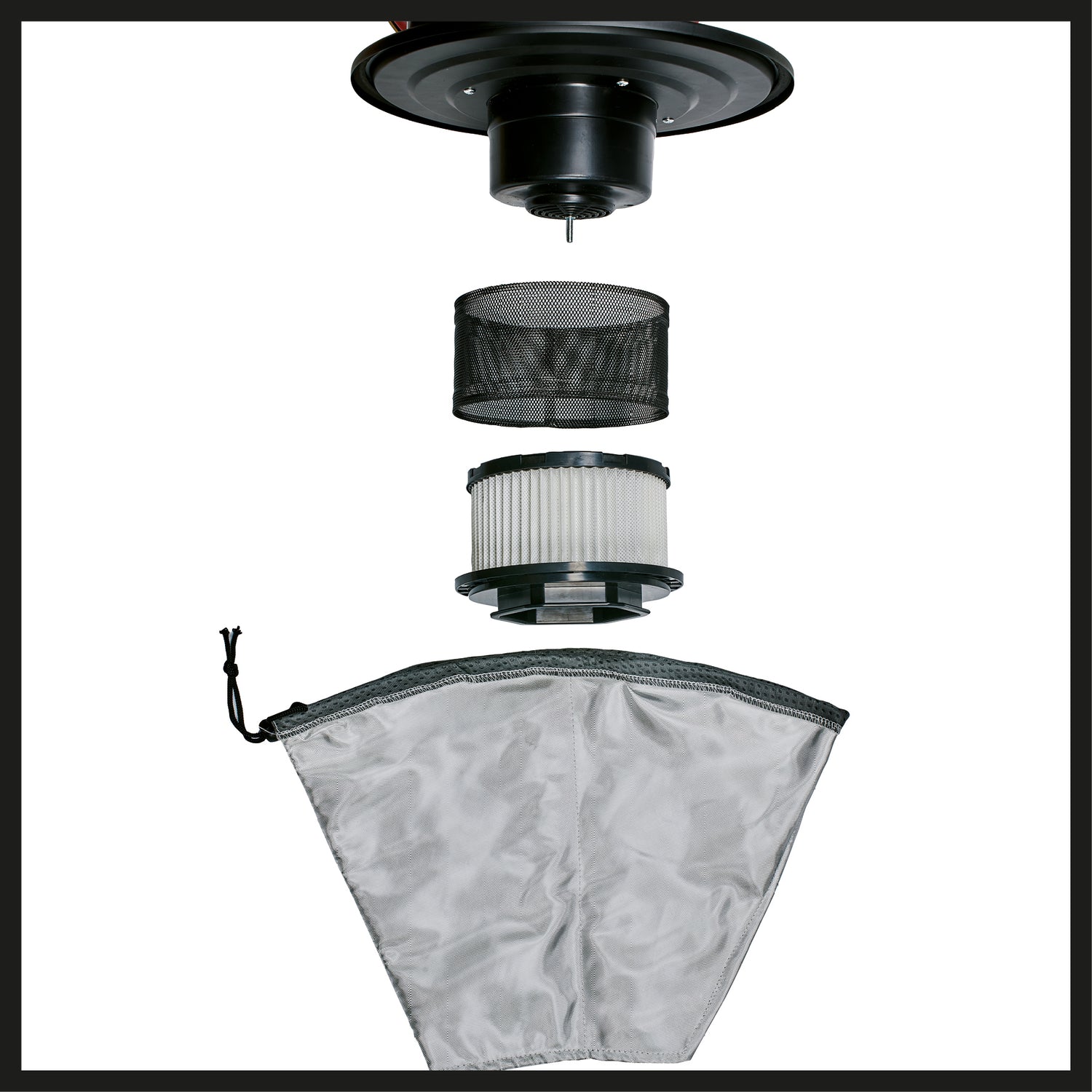 Einhell TC-AV 1718 D hamuporszívó, 1200 W, szívóteljesítmény 170 mbar, 18 literes gyorsan záródó acél gyűjtőtartály, finompor előszűrő, szűrőbetét