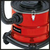 Einhell TC-AV 1720 DW hamuporszívó, 1250 W, szívóteljesítmény 175 mbar, finompor-előszűrővel, 20 literes gyűjtőtartállyal, szívótömlővel és alumínium szívócsővel