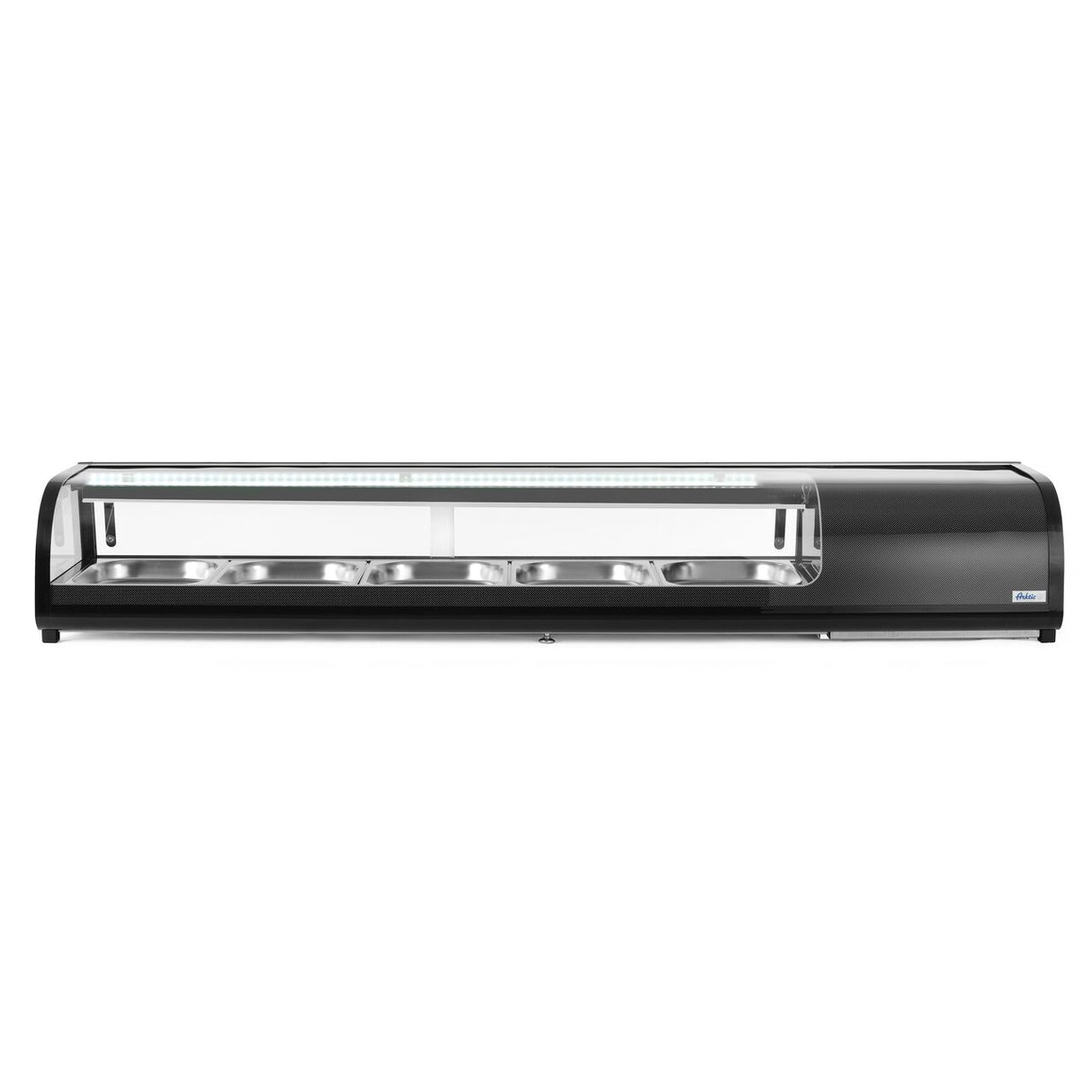 Vitrina refrigerata pentru Sushi Arktic, 190w, capacitate 132L, 0°C-12°C, 1800x420x(H)265mm