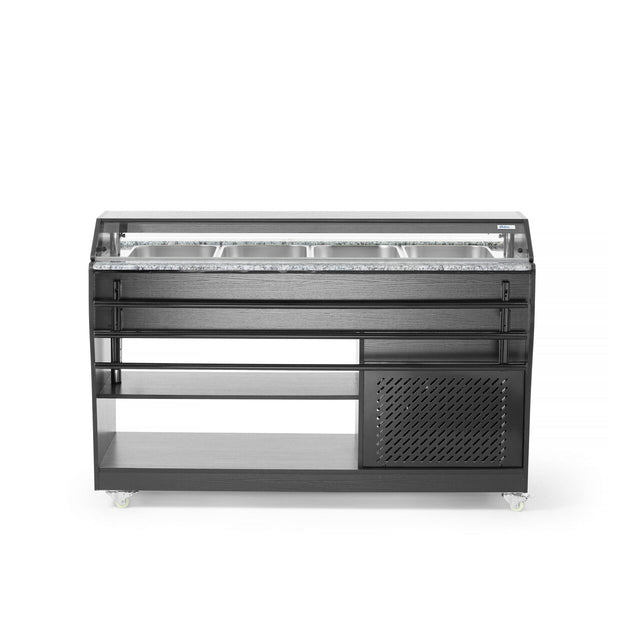 Carucior refrigerat GN1/1 pentru bufet Arktic, capacitate 1490L, 170w, 1490x765x(H)1370mm