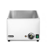 Set: Bain-marie HENDI RANGER + 3x GN 1/3 cu capac, HENDI, GN 1/1, 230V/1000W, 590x332x(H)242mm
