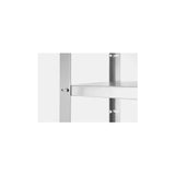 Raft inox Revolution, 4 polite, capacitate max 50kg/polita, 1200x500x(h)1800mm