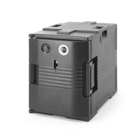 Cutie termoizolat Amer Box cu funcție de încălzire Hendi, catering 477x680x(H)620 mm