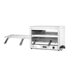 Salamandra quart  GN 1/1 Hendi ,dimensiuni 685x396x(H)452mm; 4500w, 400v;