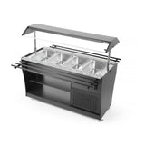 Carucior refrigerat GN1/1 pentru bufet Arktic, capacitate 1490L, 170w, 1490x765x(H)1370mm