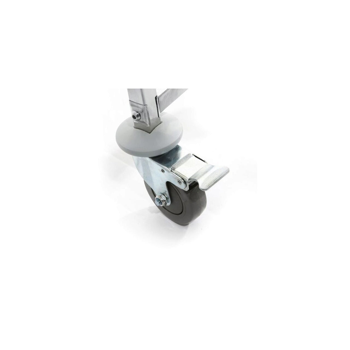 Carucior de servire cu 4 rafturi , din otel inoxidabil, cu 4 roti pivotante(2 roti cu frana), 910×590×(H)1260mm