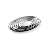 Tava servire ovala, inox, 19x14 mm, Hendi