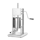 Aparat umplut carnati profesional, capacitate 5 kg, Hendi Profi Line, inox, 4 palnii incluse