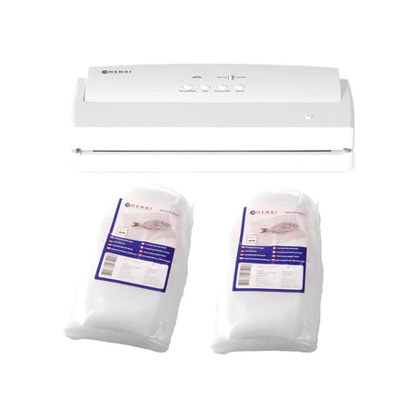 Aparat vidat Hendi , 110W, pentru pungi de vidat gofrate cu latime maxima 31 cm