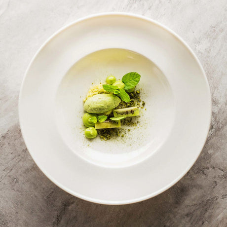 Farfurie adanca Fine Dine , Crema, 230 mm