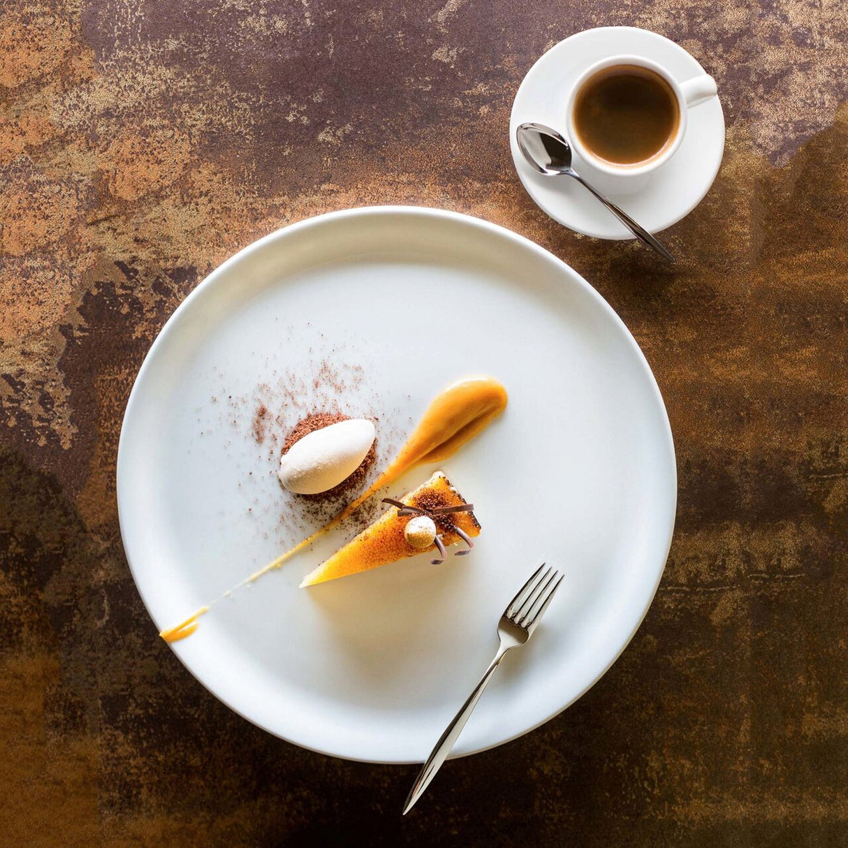 Platou oval Bianco 290x200 mm Fine Dine