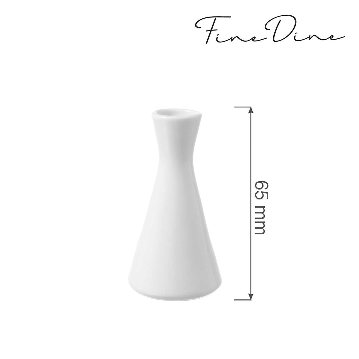 Vaza Bianco 65 cm, Fine Dine, Alb