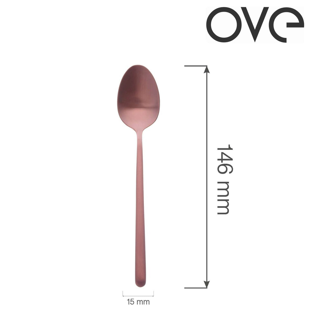 Lingură de ceai Amarone Bronze, OVE, 146 mm