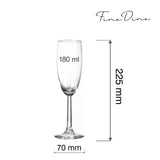 Pahar de șampanie Volare Banquet, 180 ml, Fine Dine