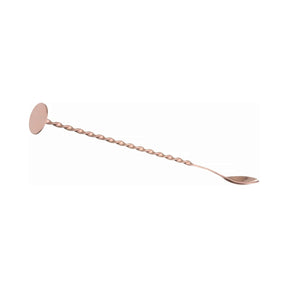 Bar lingura cu muddler, Bar up, Cupru, 280x35mm
