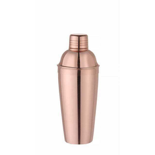 Shaker Cobbler 3 parti, Bar up, Cupru, ø85x(H)240mm