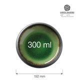 Farfurie Fine Dine Beryllium, pentru supa, diametru 152 mm, portelan, decorat manual
