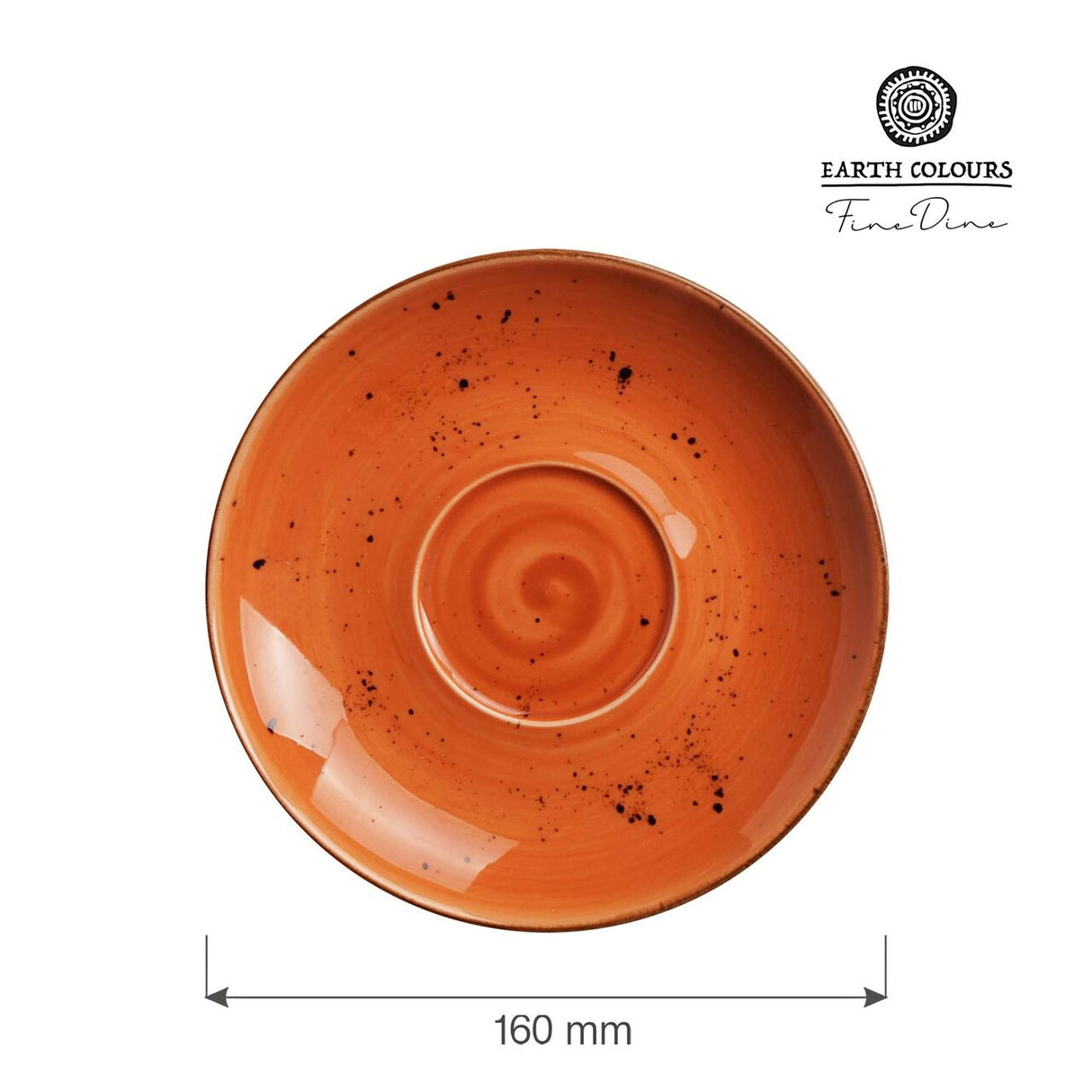 Farfurie cappuccino Dahlia, 160 mm Fine Dine