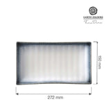Platou dreptunghiular Fine Dine, Silk, 272x150 mm