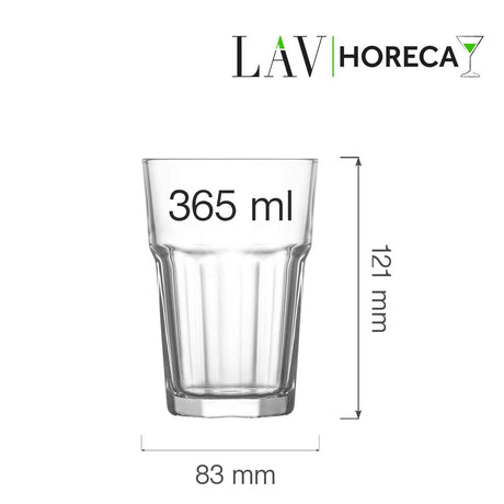 Pahar inalt Amsterdam 365 ml, LAV
