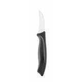 Cutit pentru decojire curbat, HENDI, negru, (L)170mm