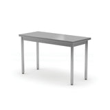 Masa de lucru centrala fara raft, HENDI, Kitchen Line, 800x600x(H)850mm