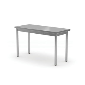 Masa de lucru centrala fara raft, HENDI, Kitchen Line, 800x600x(H)850mm