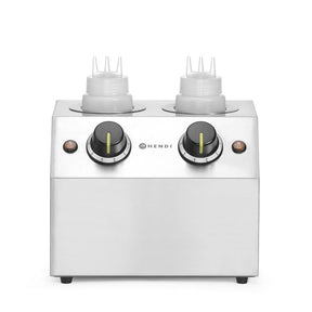 Incalzitor de ciocolata dublu 2x 650 ml , 30-85c, 230V 400W 270x223x(h)282