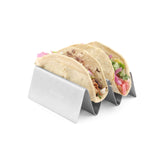 Suport din inox Hendi, pentru 4 taco/hot-dog/bagheta, 225x115x(H)50mm