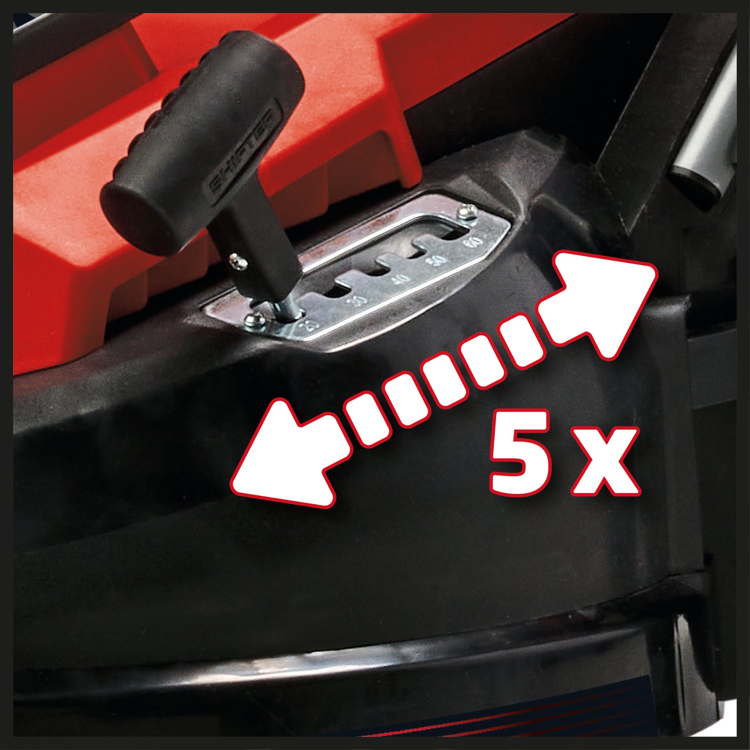 Einhell GC-EM 1600/37 elektromos fűnyíró (1600W, 37 cm vágási szélesség, akár 700 m², 38 l fűgyűjtő, központi vágási magasságállítás 20-60 mm vágási magassággal)