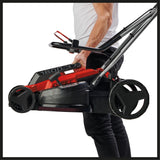 Einhell GC-EM 1600/37 elektromos fűnyíró (1600W, 37 cm vágási szélesség, akár 700 m², 38 l fűgyűjtő, központi vágási magasságállítás 20-60 mm vágási magassággal)