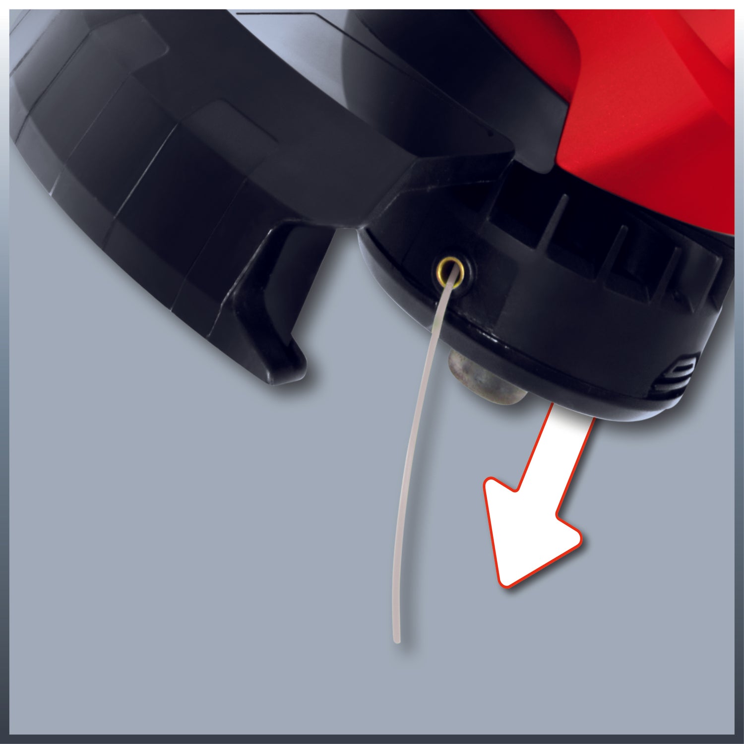 Einhell GC-ET 3023 elektromos fűszegélynyíró/gyepszegélynyíró (300 W, 11 000 fordulat/perc, vágási szélesség 230 mm, extra markolat, automatikus gurulórendszer, kábelkioldó)