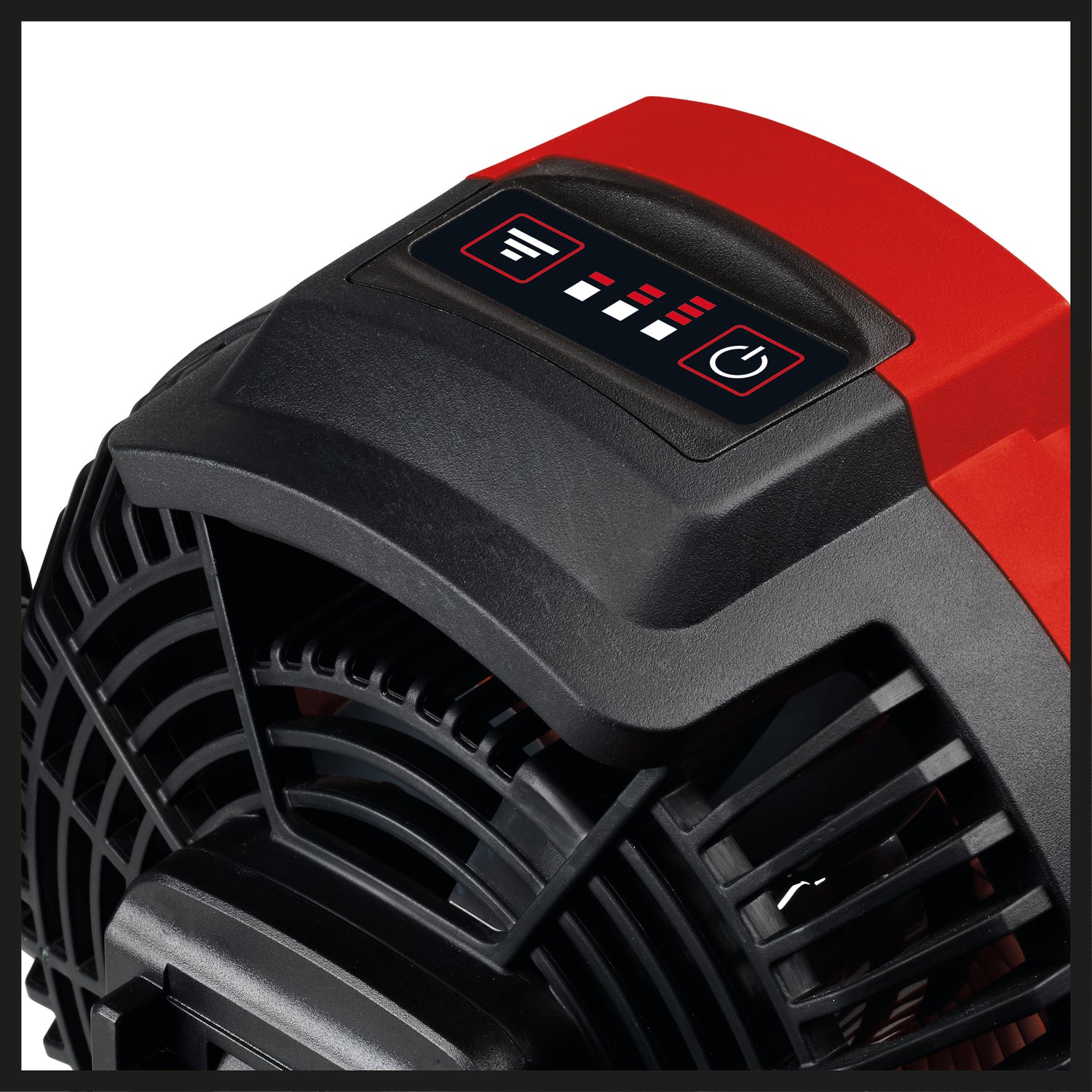 Ventilator pe acumulator Einhell GE-CF 18/2200 Li-Solo Power X-Change (18 V, Li-ion, 3 setari de viteza, cap ventilator rotativ la 360°, furnizat fara acumulator sau incarcator