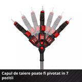 Foarfeca de gradinarit fara fir Einhell Professional GP-LS 18/28 Li T BL-Solo Power X-Change, 18 V, maner telescopic pentru o inaltime de 3,8 m, grosimea crengilor de pana la 28 mm, lame bypass, fara baterie - imagine 8