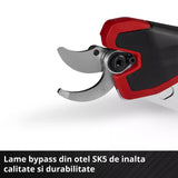 Foarfeci Pe acumulator pentru crengi Einhell Professional GP-LS 18/35 Li BL-Solo Power X-Change, 18 V, Brushless, ramuri pana la 35 mm, lame bypass, carlig metalic, maner Softgrip, fara baterie - imagine 8