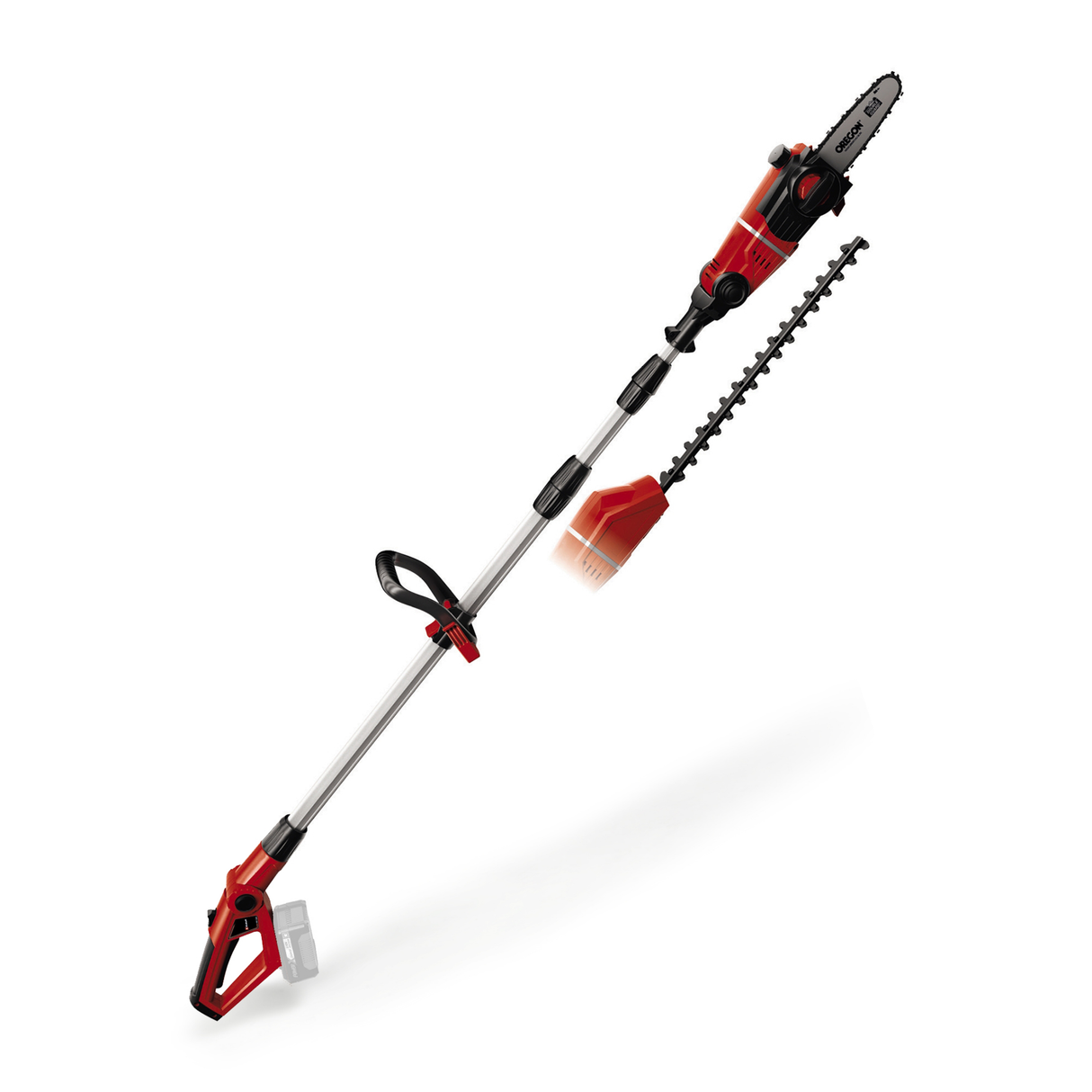Einhell GE-HC 18 Li T - Solo akkus multifunkciós szerszám, 2 az 1-ben sövényvágó és elektromos fűrész, Oregon Sword, akkumulátor és töltő nélkül