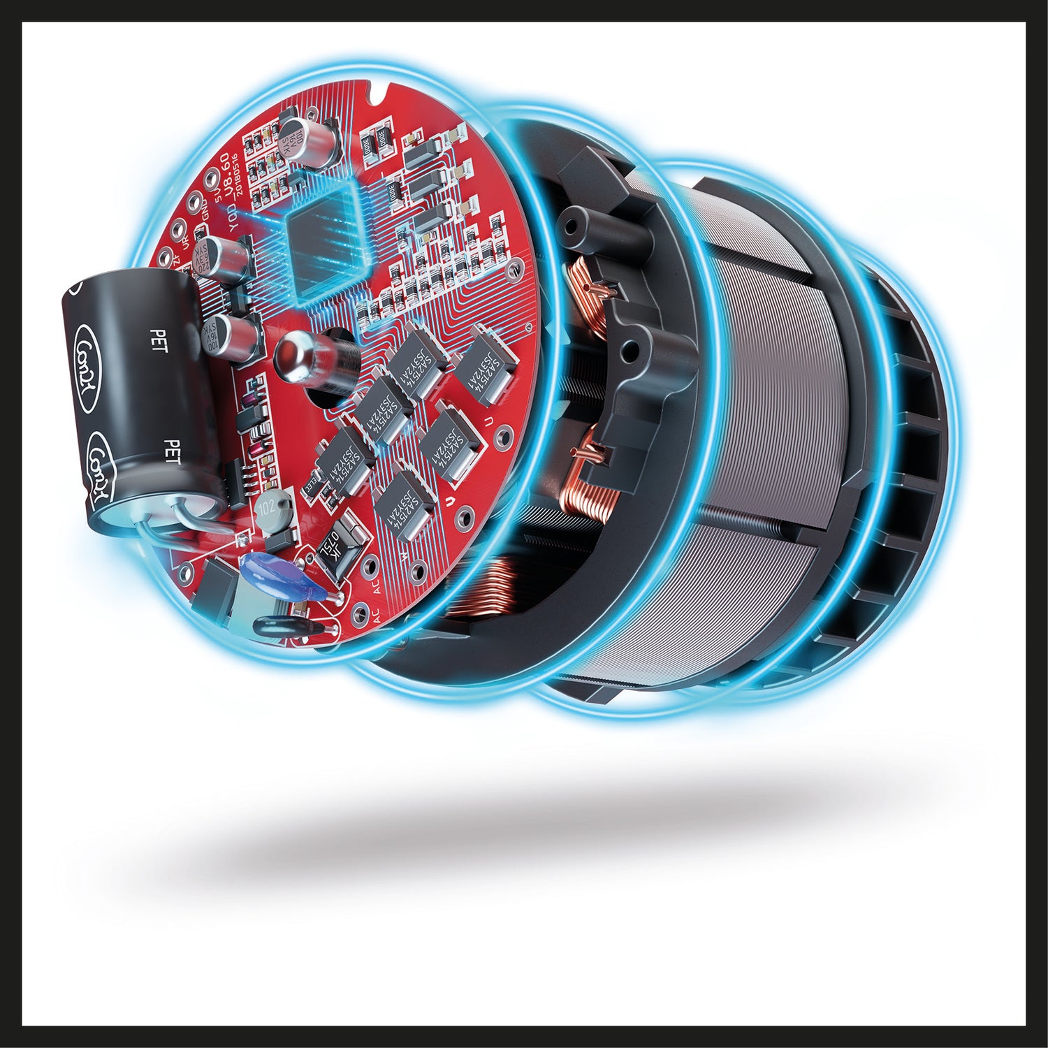 Einhell Professional GP-CH 18/61 Li BL-Solo Power X-Change akkus sövényvágó (18 V, kefe nélküli, vágási hossz 61 cm, blokkolásgátló rendszer, fedéllel, akkumulátor nélkül)