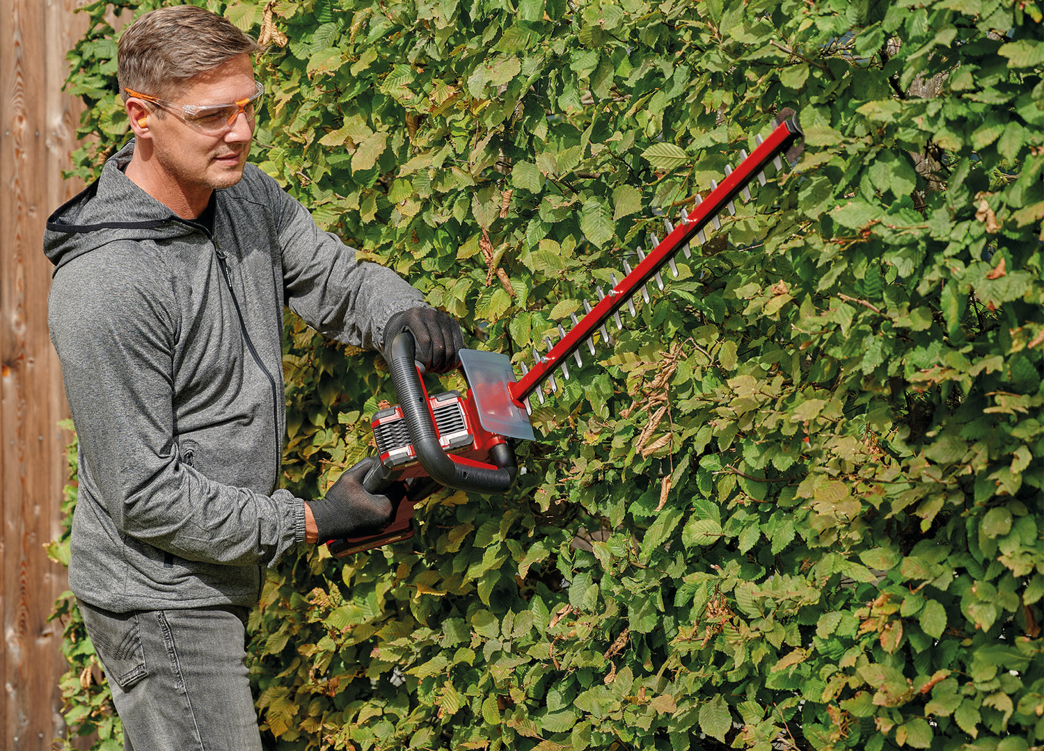 Einhell GE-CH 36/61 Li-Solo Power X-Change akkus sövényvágó (36 V, vágási hossz 61 cm, fogtávolság 26 mm, forgó fogantyú, törmelékgyűjtővel együtt, akkumulátor nélkül)