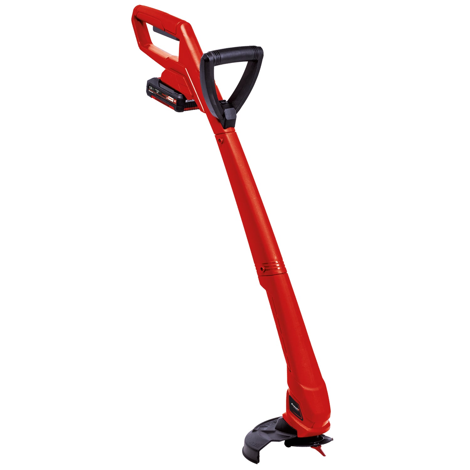 Einhell GC-CT 18/24 Li P Power X-Change akkus fűszegélynyíró (lítium-ion akkumulátor, 18 V, 8500 fordulat/perc, 24 cm, pótfogantyú, ütésálló műanyag ház, 20 műanyag pengével, 1,5 Ah-s akkumulátorral és töltővel)