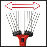 Einhell GE-FS 18/53 Li-Solo Power X-Change akkumulátoros olajbogyó-rázó/gyümölcsszedő (18 V, munkaszélesség 53 cm, teljes hossz 310 cm, teleszkópos, cserélhető pengék, akkumulátor nélkül)