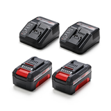Einhell GE-CM 43 Li M Kit Power X-Change akkus fűnyíró, 36V, vágási szélesség 43 cm, akár 600 m², szénkefe nélküli, mulcsozó készlet, 63 literes fűgyűjtő, vágási magasság 25-75 mm, 2 db 4,0 Ah-s akkumulátorral + 2 töltővel