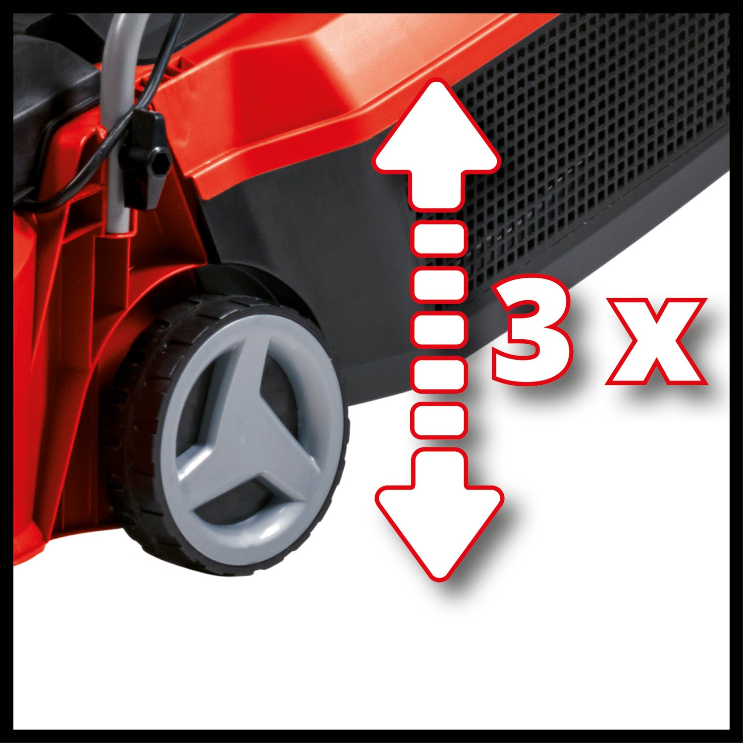 Masina de tuns iarba pe acumulator Einhell City GE-CM 18/30 Li-Solo Power X-Change, 18 V, latime de taiere 30 cm, pana la 150 m², fara perii, colector de iarba 25 L, inaltime de taiere 30-70 mm, fara baterie