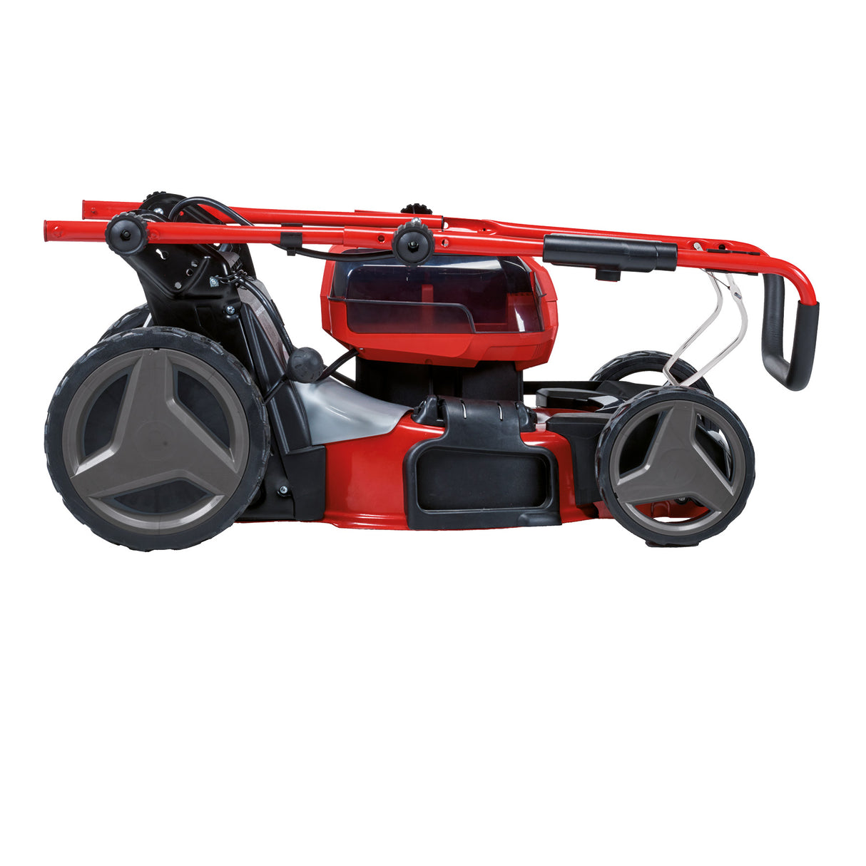 Einhell Professional GP-CM 36/47 S HW Li Kit Power X-Change akkus fűnyíró, 36 V, vágási szélesség 47 cm, 700 m², önjáró, szénkefe nélküli motor, mulcsozó funkció, 4 db 4,0 Ah-s akkumulátorral, 2 db TwinChar akkumulátorral