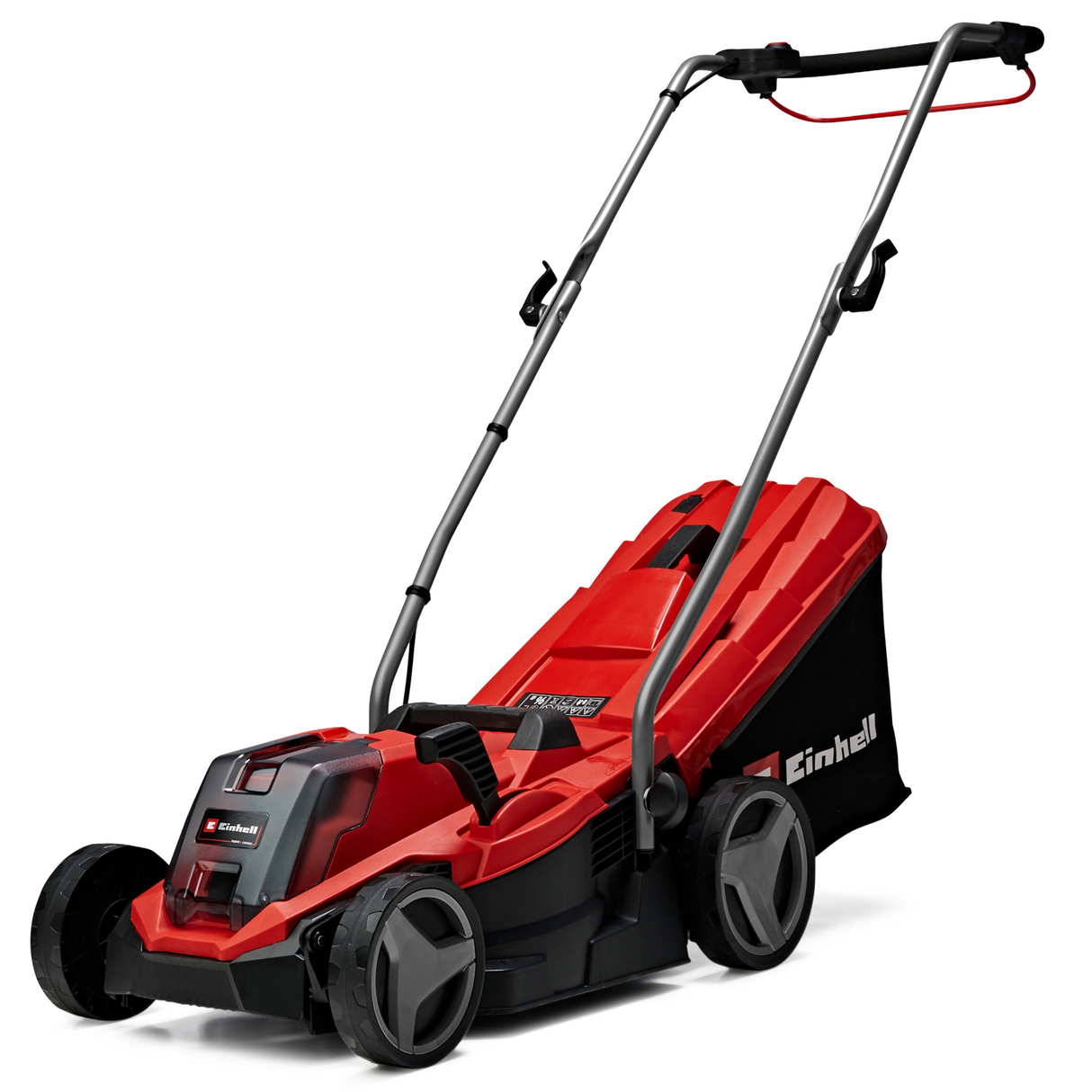 Einhell GE-CM 18/33 Li (1x4.0Ah PXC (li-ion) akkus fűnyíró, akár 200m²-ig, központi vágási magasságállítás 5 szinten, 4.0 Ah PXC újratölthető akkumulátor + töltő