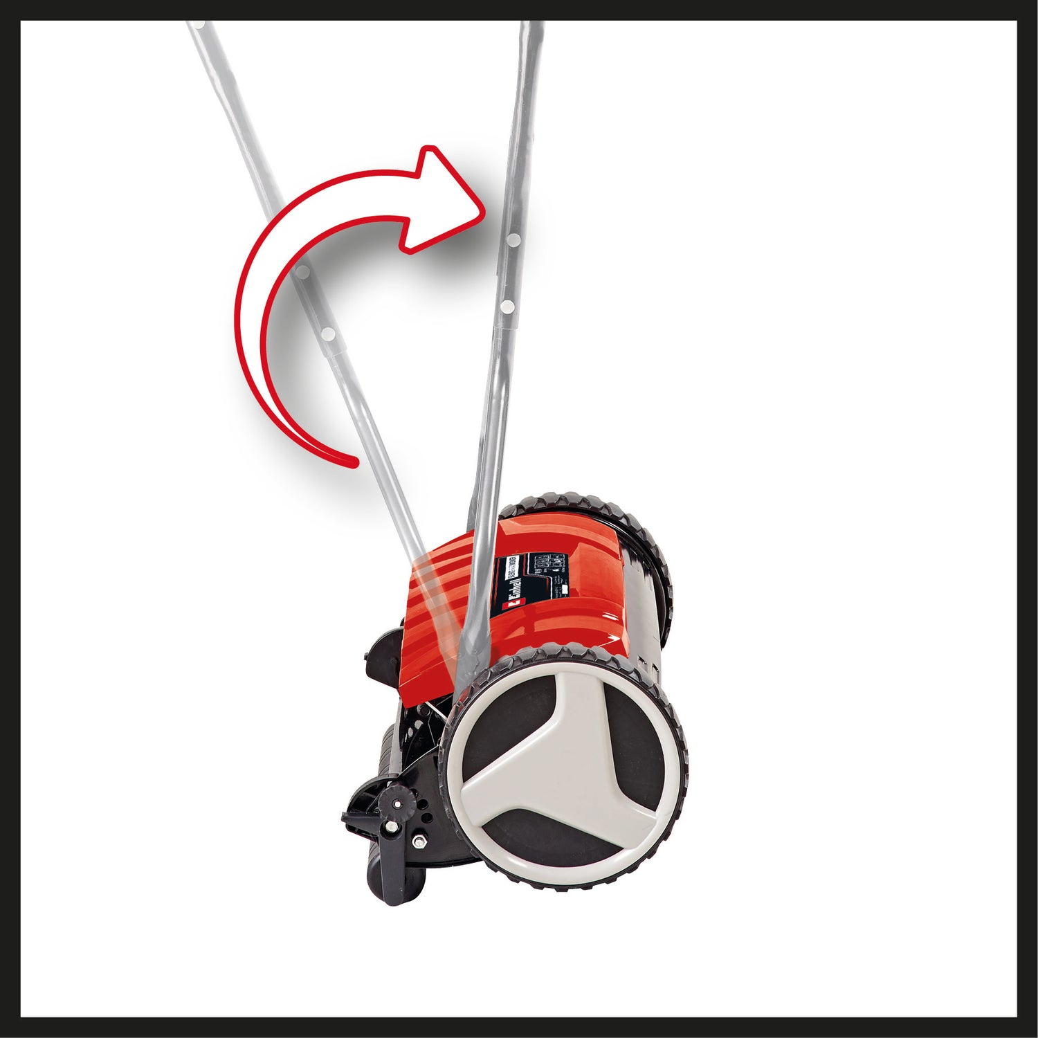 Einhell GC-HM 38 S kézi fűnyíró, akár 250 m²-es gyepfelületekhez, 5 precíziósan élezett, kiváló minőségű acélból készült pengével